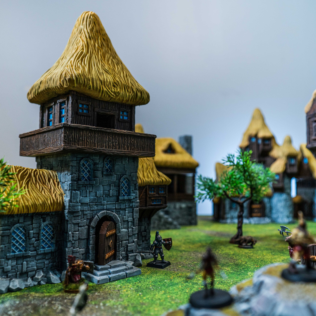 Barbarian Warrior Village