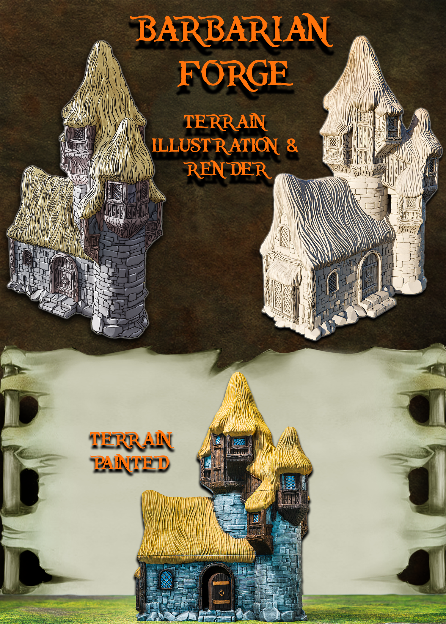 Barbarian Warrior Village